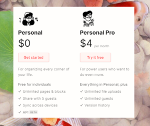 dropbox pricing for individuals