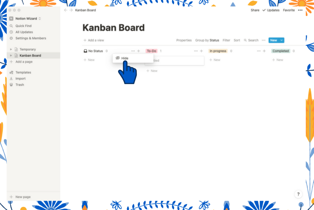 How To Create A Kanban Board In Notion - Notion App Tutorial