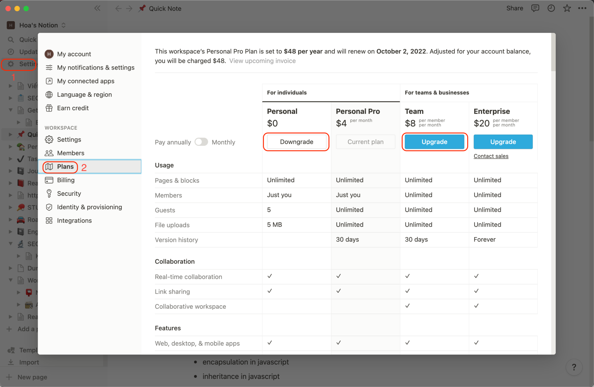 how-to-cancel-notion-subscription-upgrade-or-downgrade-your-workspace